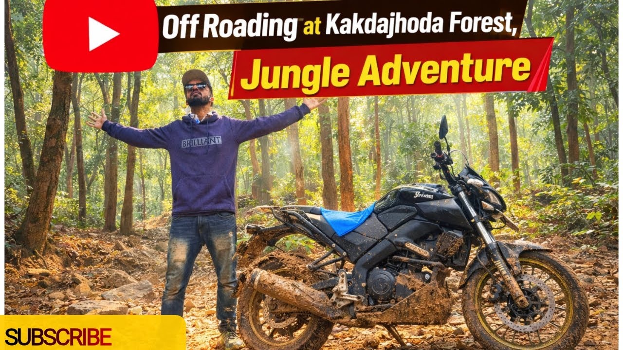 Off-roading at Kakdajhoda Forest, Jhargram 