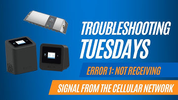 CEL-FI ERROR 1 I NOT RECEIVING A SIGNAL FROM THE CELLULAR NETWORK I POWERTEC WIRELESS TECHNOLOGY