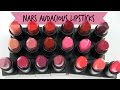 NARS Audacious Lipsticks: Live Swatches & Review