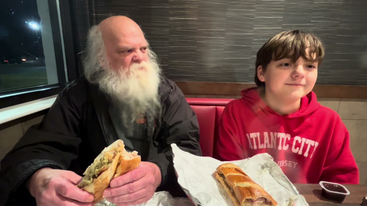 Arby’s New Deep Fried Turkey Gobbler Sandwich!! By Pops and Jt restaurant Junkies- food review!