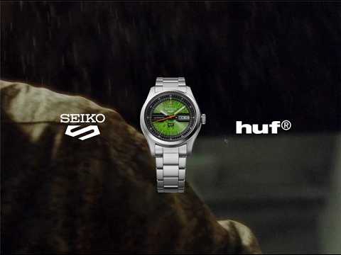 Seiko 5 Sports HUF Limited Edition
