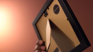 Take a Closer Look: Americanflat Picture Frame with Shatter-Resistant Glass - Gallery Style Frame