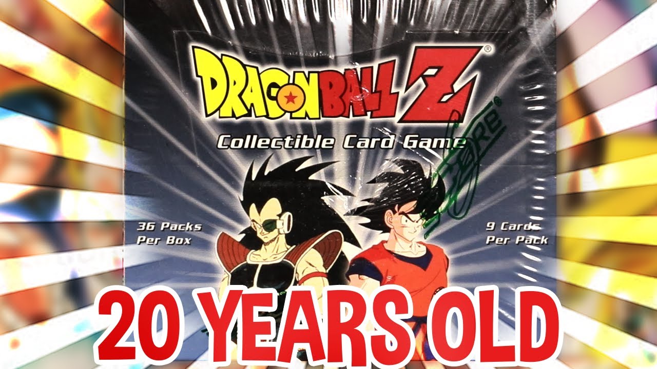 Vintage Dragon Ball Z Cards - Opening A SEALED Booster Box