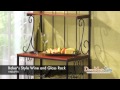 Baker's Style Wine and Glass Rack - 34775