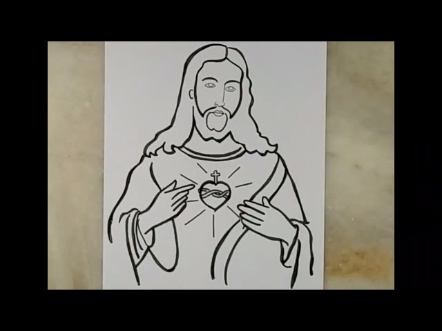 20+ Drawing Of A Jesus Carrying Cross Stock Illustrations, Royalty-Free  Vector Graphics & Clip Art - iStock