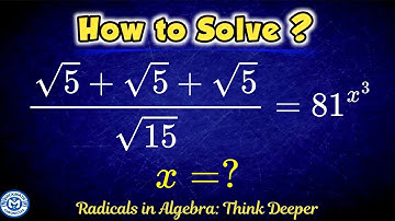 Japanese | Can you solve this? | A very Amazing Olympiad Math Square Root Algebra Problem