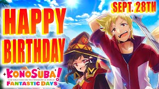 Happy Birthday Dust 2021 | KonoSuba Fantastic Days | Birthday Story #30