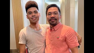 WOW! MANNY PACQUIAO HAS BLACK/BIRACIAL SON; WANTS WBC, WBA, IBF 147LB TITLE FIGHT VS ERROL SPENCE JR