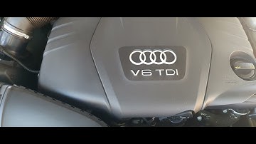 Audi A6 C7.5 3.0TDi V6 Engine Idle, Injector sound