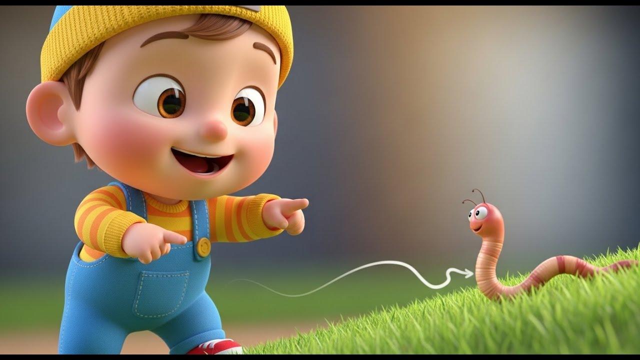 The Wiggly Worm Song | Fun Kids Song | Preschool Sing Along