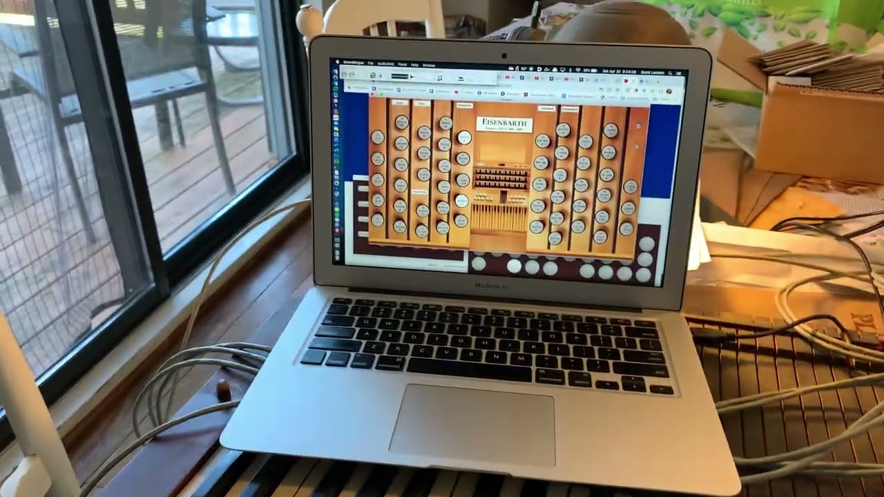 First test - Skinner organ console conversion project