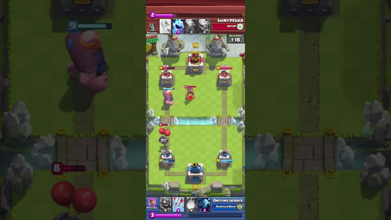 30 Dias Jogando CLASH ROYALE com o primeiro Deck 