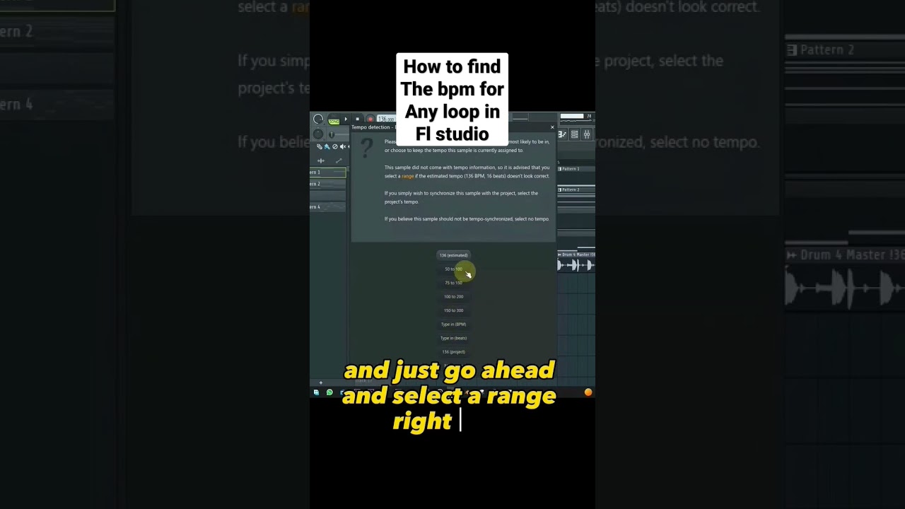 How to find the BPM for any loop in FL studio #flstudio #musicproducer #music #loop #samples #splice