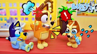 BLUEY: Be Careful! ❌ BLUEY's Misadventures  Safety for kids | Pretend Play with Bluey Toys