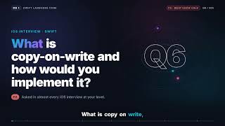 iOS Interview Questions: All 295, Q1 to Q295 (full course)