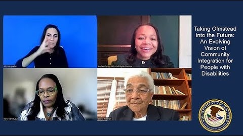 Olmstead into the Future: An Evolving Vision of Community Integration for People with Disabilities