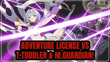 Adventurer License vs Tyrant Toddler & Masterless Guardian! [Outerplane]