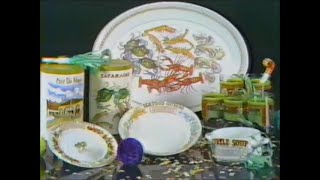 Beautiful New Orleans dishware 1990 commercial Restaurants Security Homestead