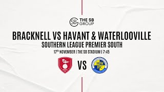 Live: Bracknell Town v Havant & Waterlooville - 17.11.25 screenshot 3