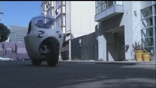 euronews hi-tech - Stable and safe an electric motorbike with car comforts