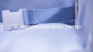 MAMOI® Baby swing   SAFETY BELT, Wooden swing for children | 100% ECO