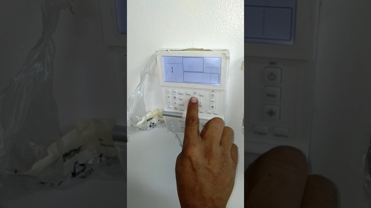 Thermostat samsung aircondition.. YouTube