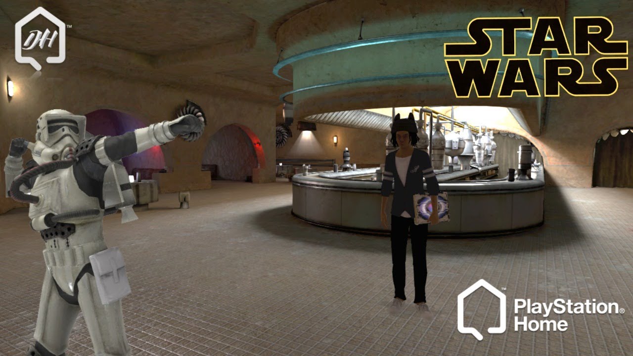 PlayStation Home Dev Work Session #8: Compiling v1.25 Patch Update + Fixing Up Star Wars Cantina!