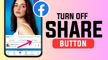 How To Disable Share Button On Facebook ✅