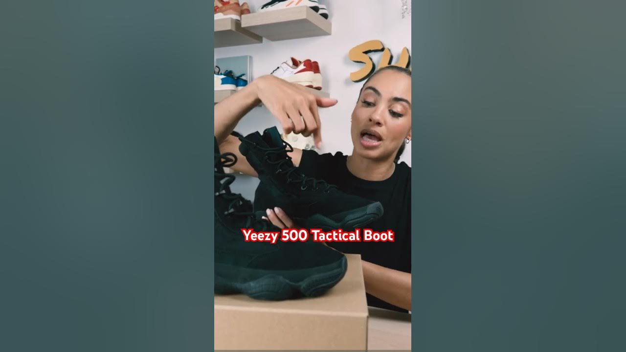 The FIRST EVER! Yeezy 500 Tactical Boot Review & On Foot 