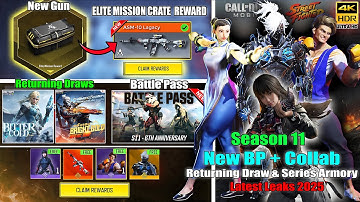 Codm S11 BP + SF6 Rewards Dual CP Event & Returning Draws + Lucky/ Strong Boxes Free Legacy Gun 2025