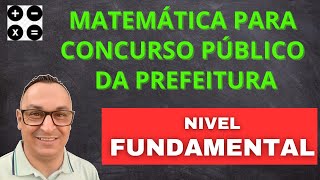 QUESTÕES QUE COSTUMAM CAIR NA PROVA. PASSO A PASSO. MATEMÁTICA. FUNDAMENTAL. Prof. Dê Ribeiro.