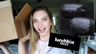 unboxing: lunchbox snack & sling packs