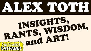 This Little Known ALEX TOTH Book IS Solid Gold! One of Comics Greatest Artists...in His Own Words!