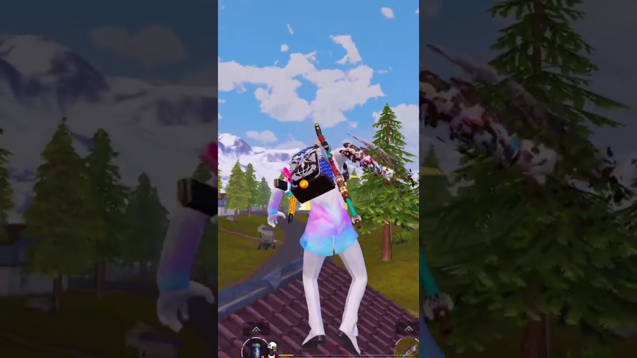 Flying tricks on pubg mobile 🔥 zombies event