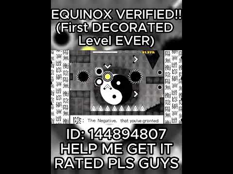 EQUINOX VERIFIED AND OUT (144894807) #geometrydash #extremedemon #gd #solsrng