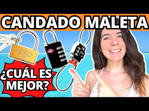 ¿Cuál es el MEJOR CANDADO para tu maleta de viaje? Cabina y