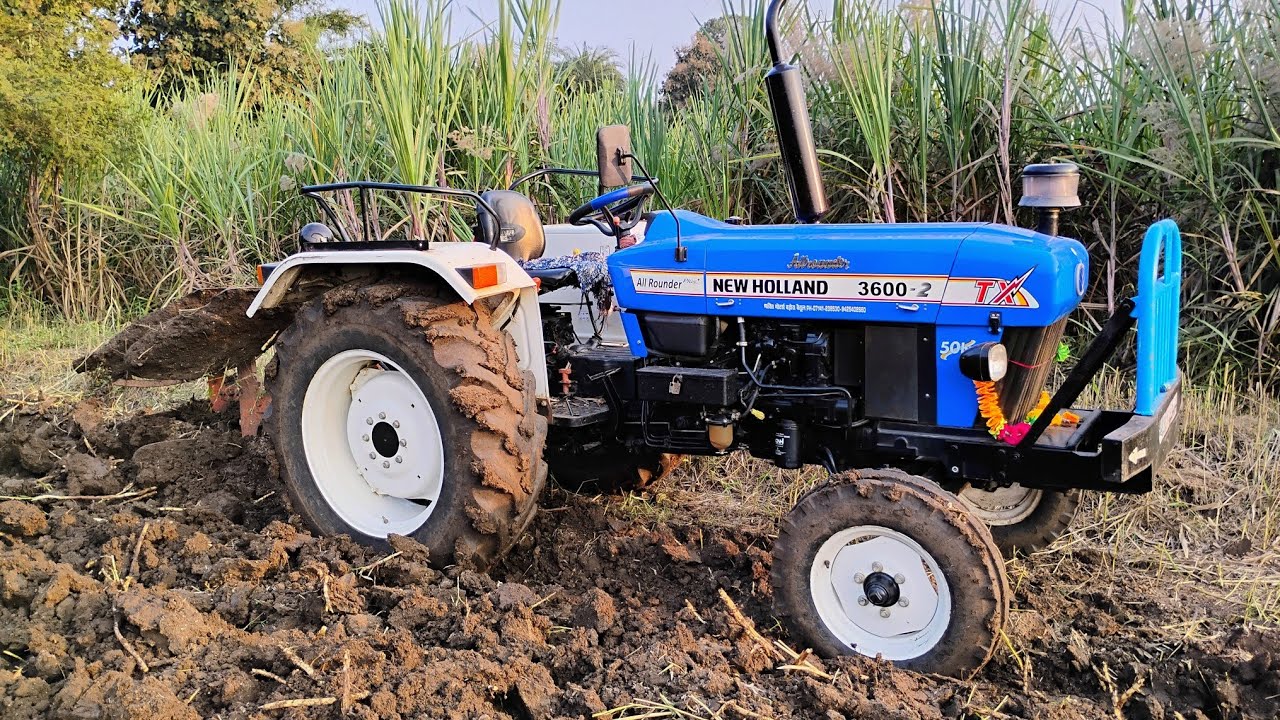 New Holland 3600-2 tractor से पलटी पलाऊ 💪