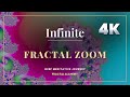 Infinite Fractal Zoom · 4K Royal Bloom · 10 Min Deep Meditative Journey | Fractal Alchemy