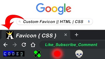 Add Image in Title Bar (FAVICON) || HTML | CSS # #CSS_Tips_and_Tricks