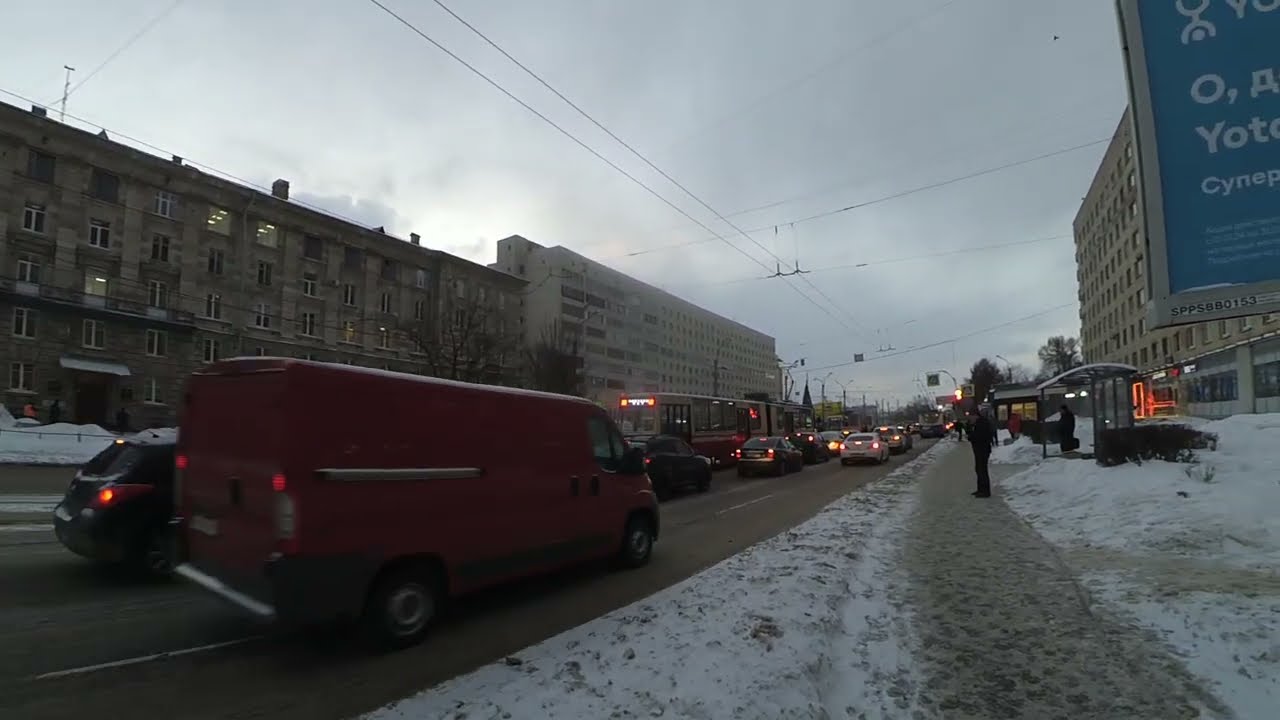 Трамвай "0631 в качестве учебного трамвая" Петербурга 14-***: ЛВС-86К 0631 по №- учебный (11.01.24)