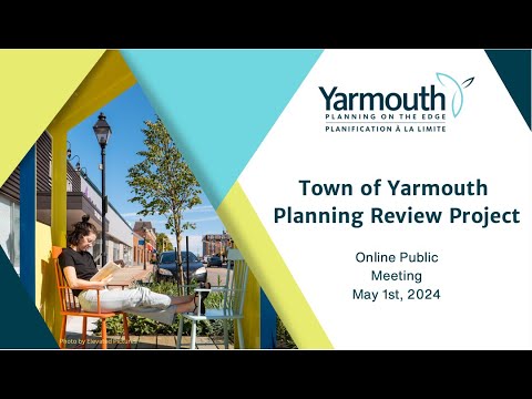 Town of Yarmouth Planning Review Introductory Presentation