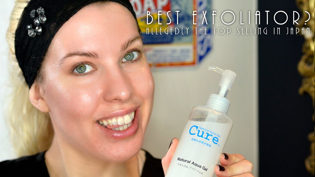 Best Exfoliator? Cure Natural Aqua Gel review. YouTube