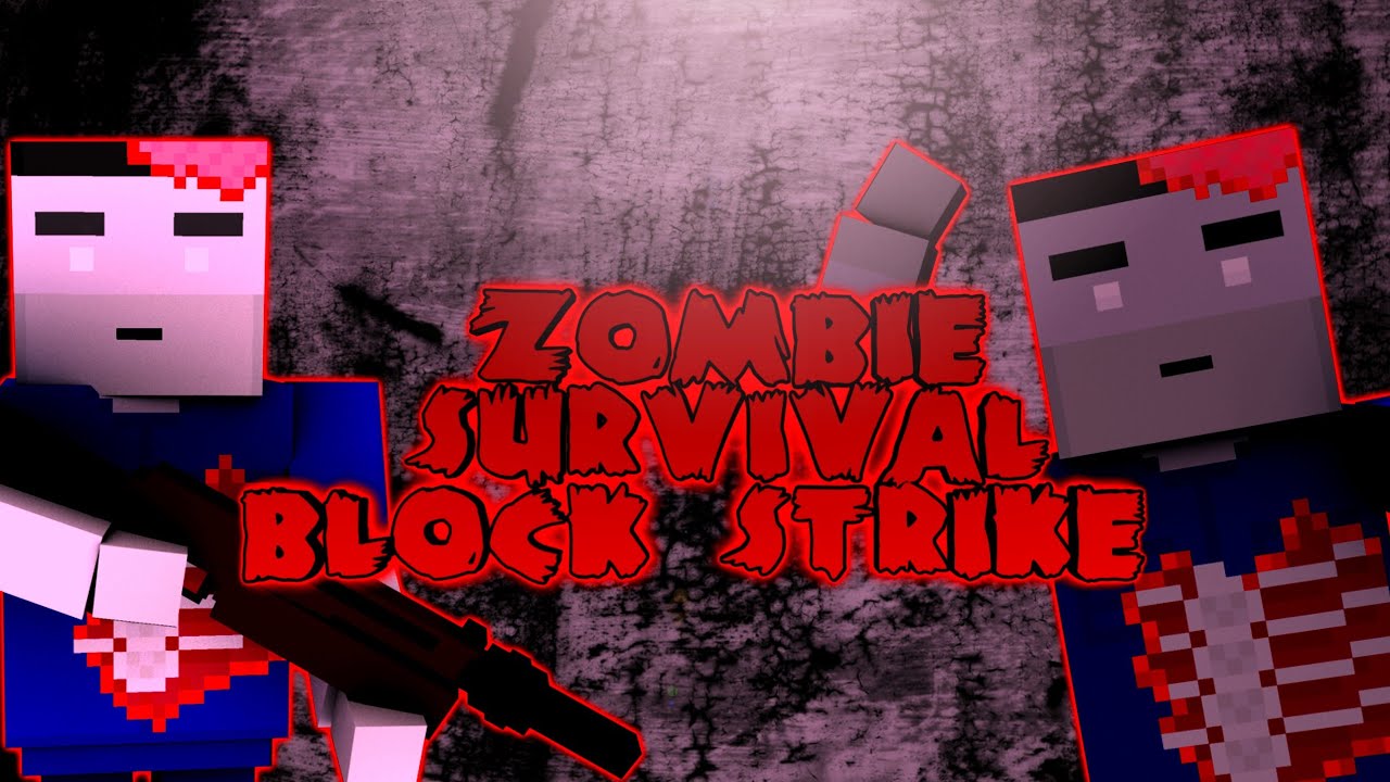 Выживание среди Зомби Хардкор зомби Блок страйк|Survival among Hardcore ...