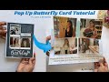 How To Make Pop Up Butterfly Card | Scrapbook Card Ideas | Pop Up Birthday Card Idea | PR Crafts