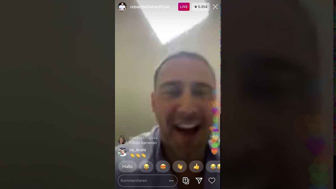 ROBERT BERISHA - Live në Instagram #2 CORONA TIME