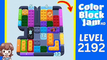 Color Block Jam Level 1293 (2192) Solution Walkthrough
