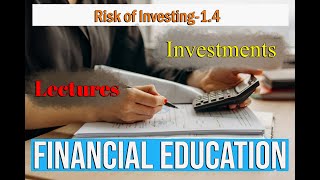 Risk of Investing Chapter 1 4 Segregated Funds and Annuities Financial education video lessons