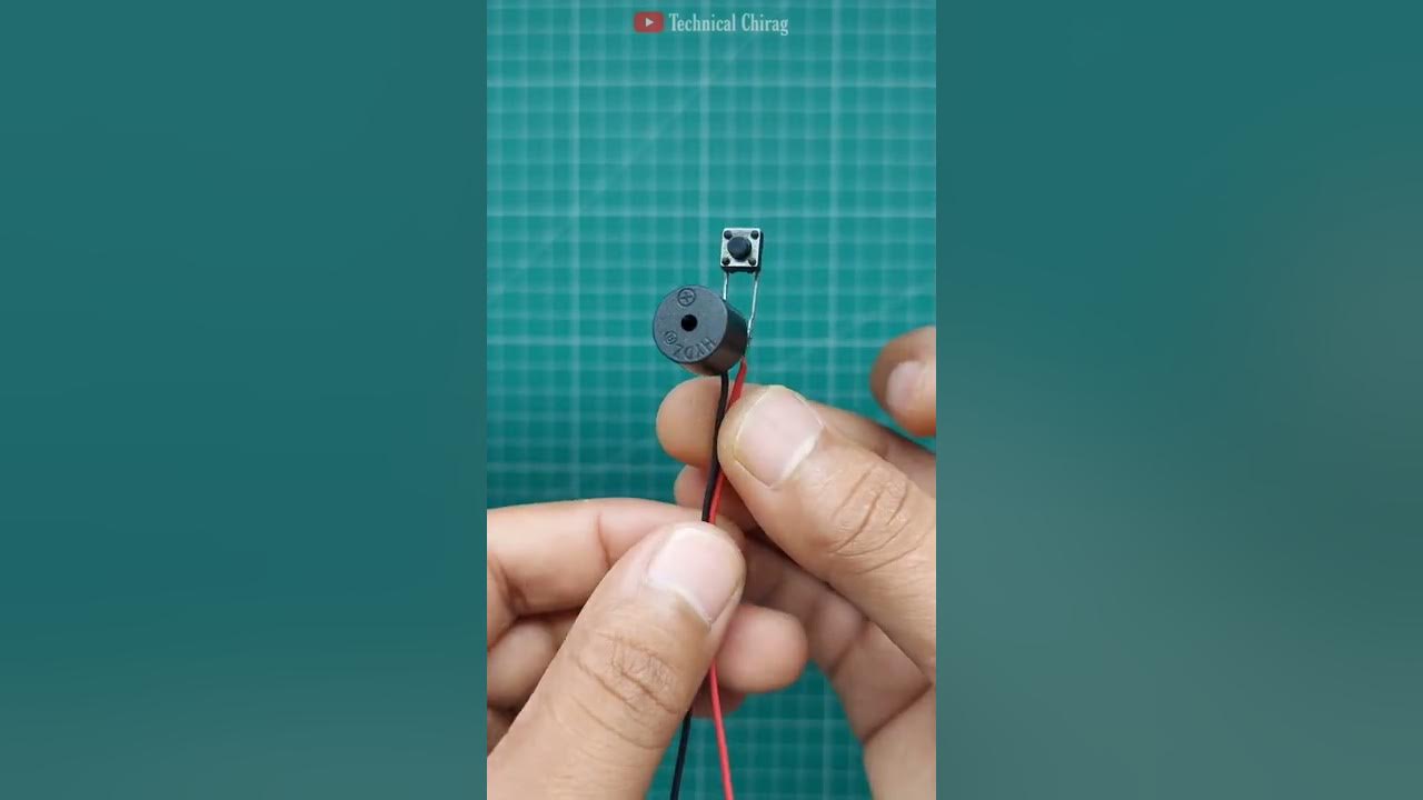 Buzzer Projects | Buzzer 5v | Simple Door Bell Alarm | Mini Buzzer Project | Simple Alarm Circuit |