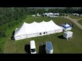 When booking larger tents  event rental journey