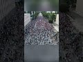 Dita e 12 e protestës në Tiranë, Report TV sjell pamjet me dron! Ja pjesëmarrja